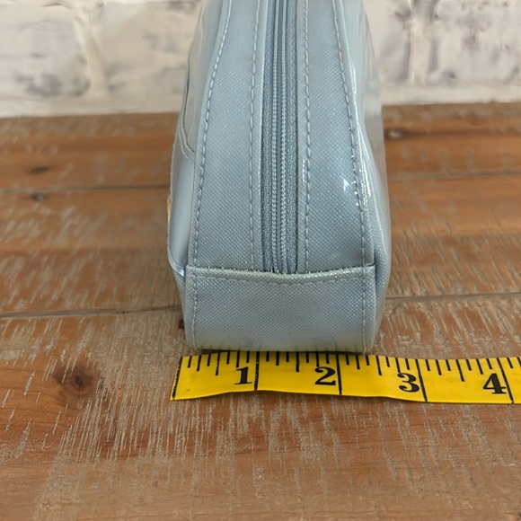 Christian Dior Perfume Vintage Gift Bag Make Up Bag Blue Small Designer - Picture 6 of 13